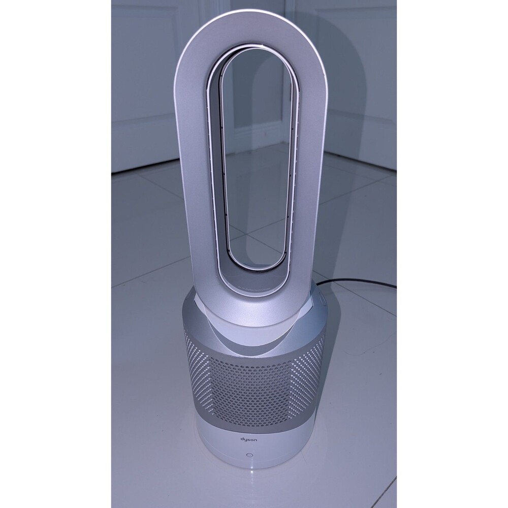 Dyson Pure Hot+Cool Heater Fan Air Purifier w. Remote HP02 - White Silver
